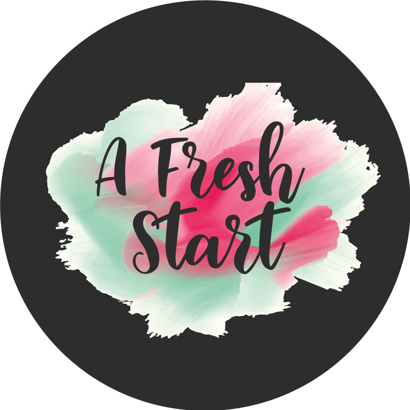 Alfombra vinílica con frase un nuevo comienzo - TenVinilo