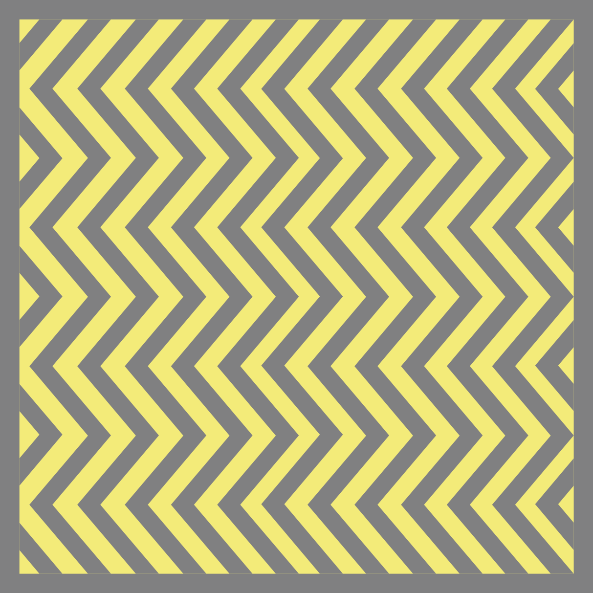 Alfombra vinílica rayas chevron amarillo y gris - TenVinilo