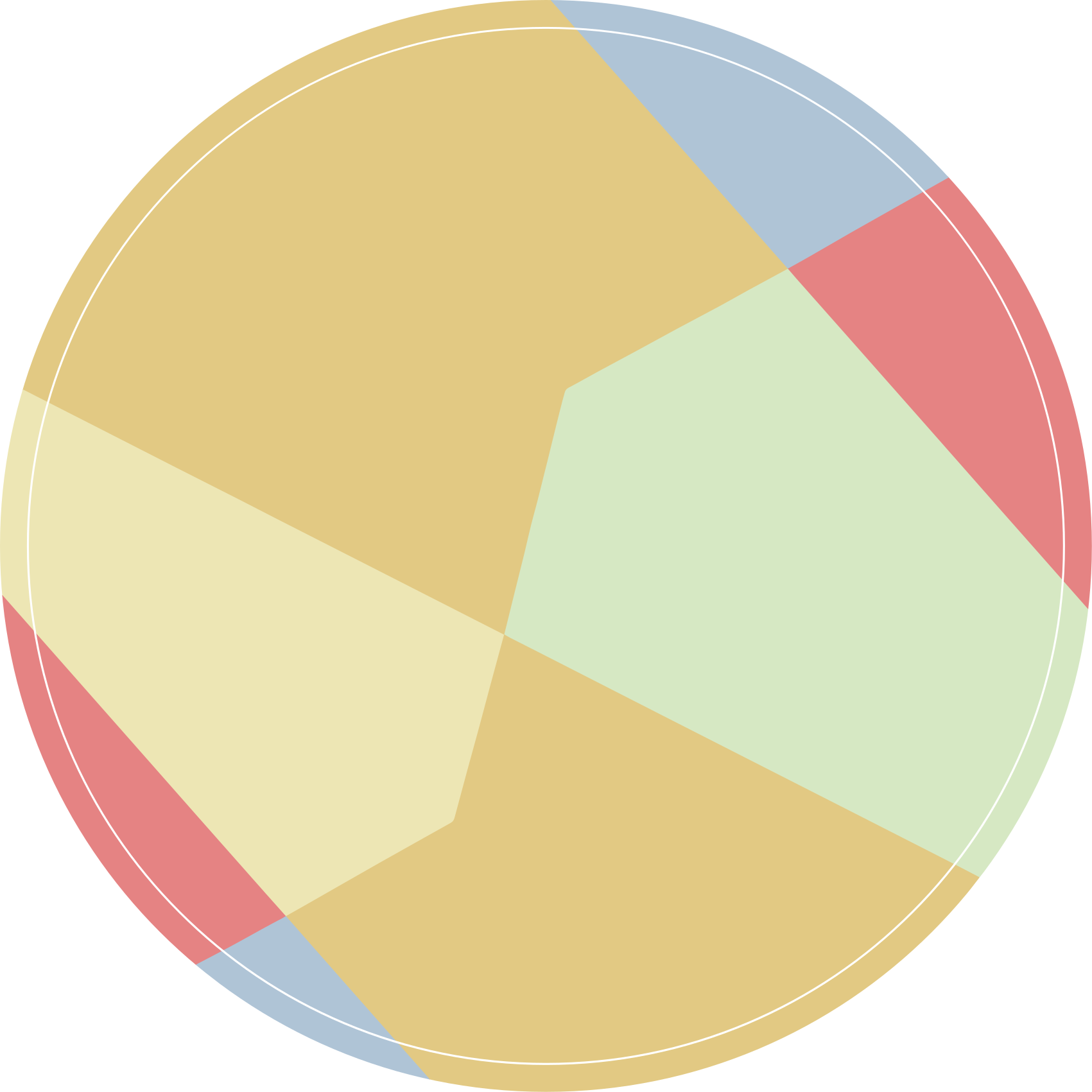 Alfombra vinílica geométrica bloques de color angular - TenVinilo