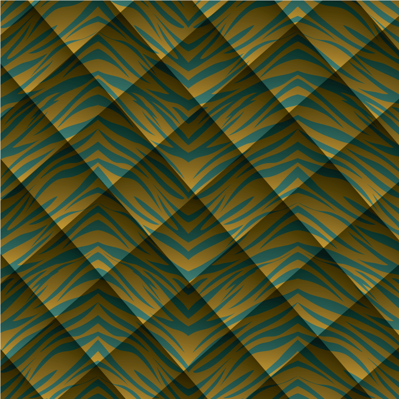 Alfombra vinílica animal print fusión de cebra - TenVinilo