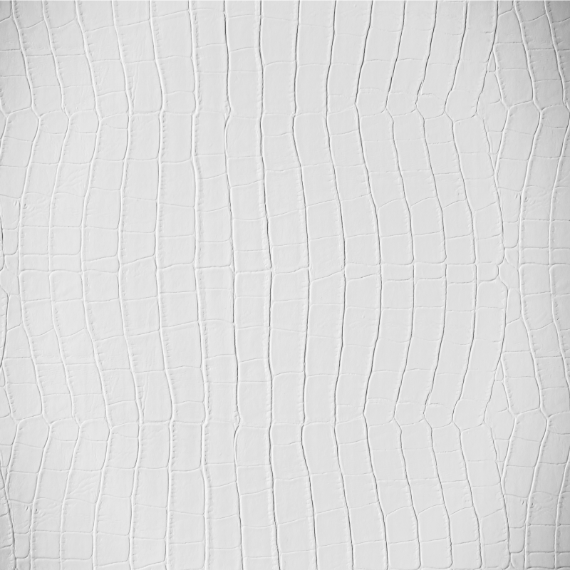 Alfombra vinilo cuadrada Textura de cuero blanco - TenVinilo