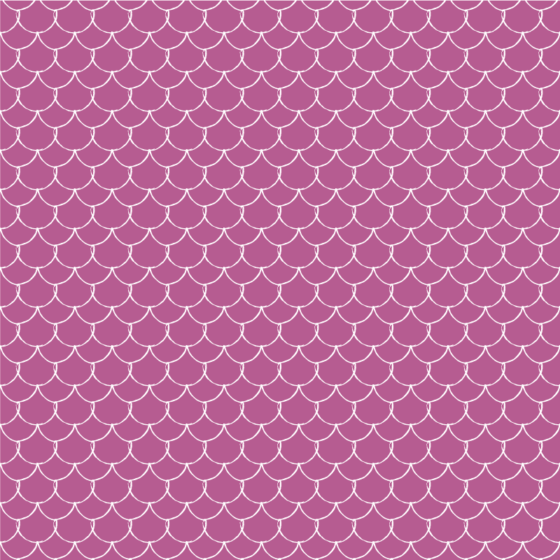 Alfombra vinilo cuadrada Sepia sirenita rosa - TenVinilo