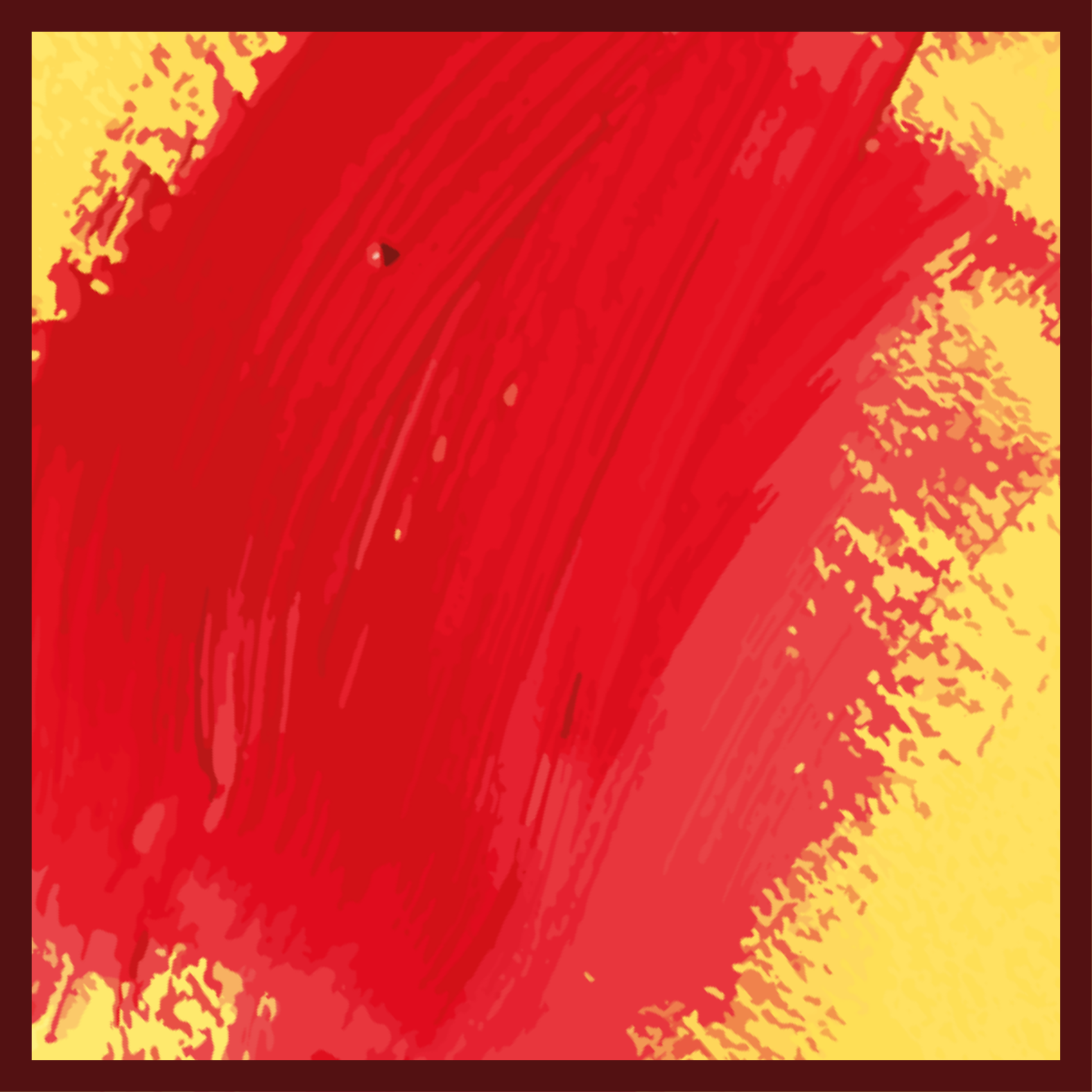 Alfombra vinílica moderna salpicadura de color vibrante - TenVinilo