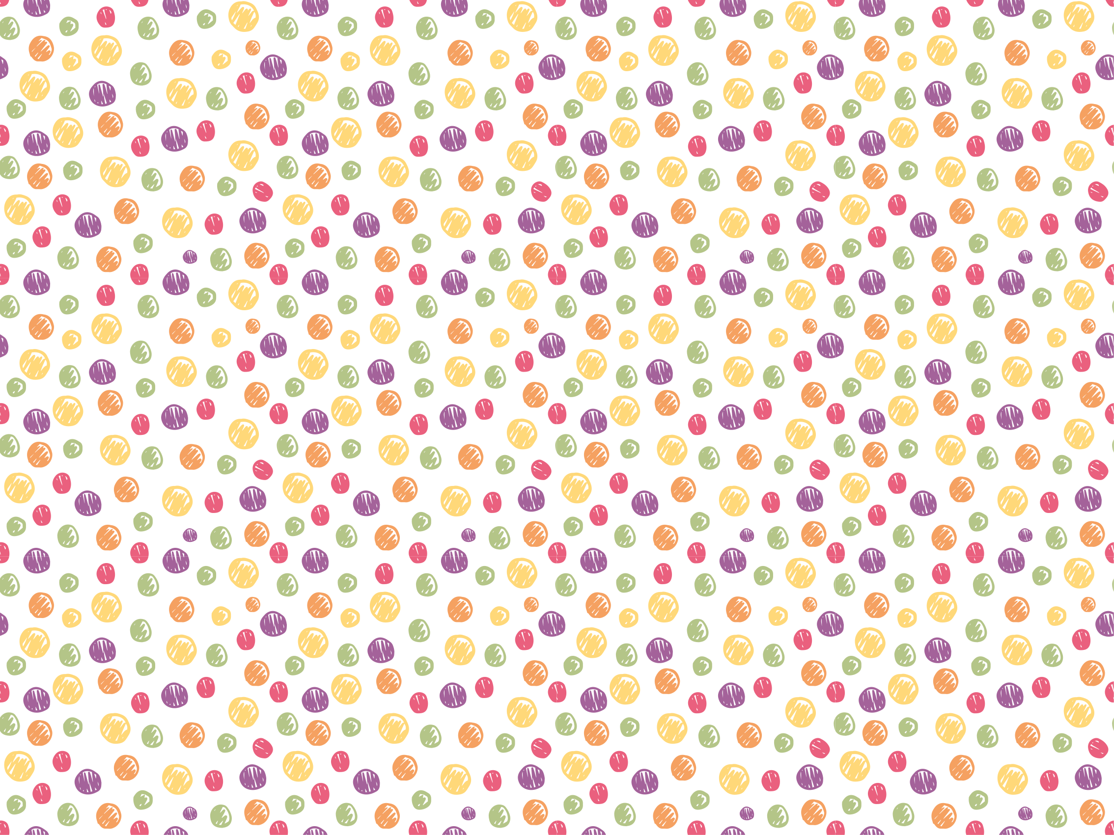 Alfombra vinílica infantil lunares de colores - TenVinilo