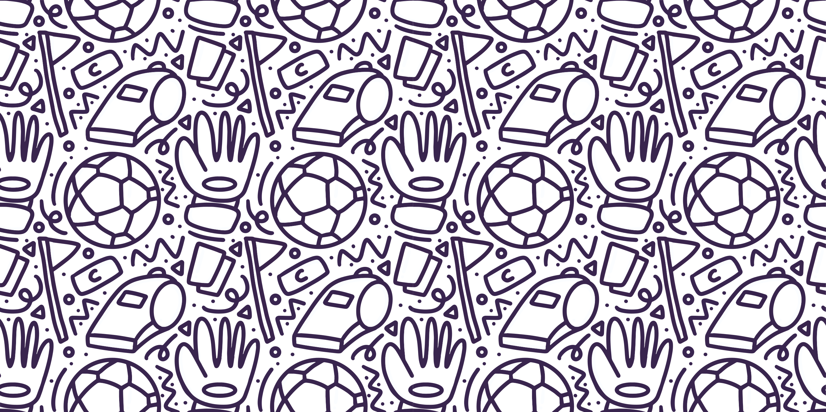 Alfombras vinílicas juvenils Diseño de doodle de deporte - TenVinilo