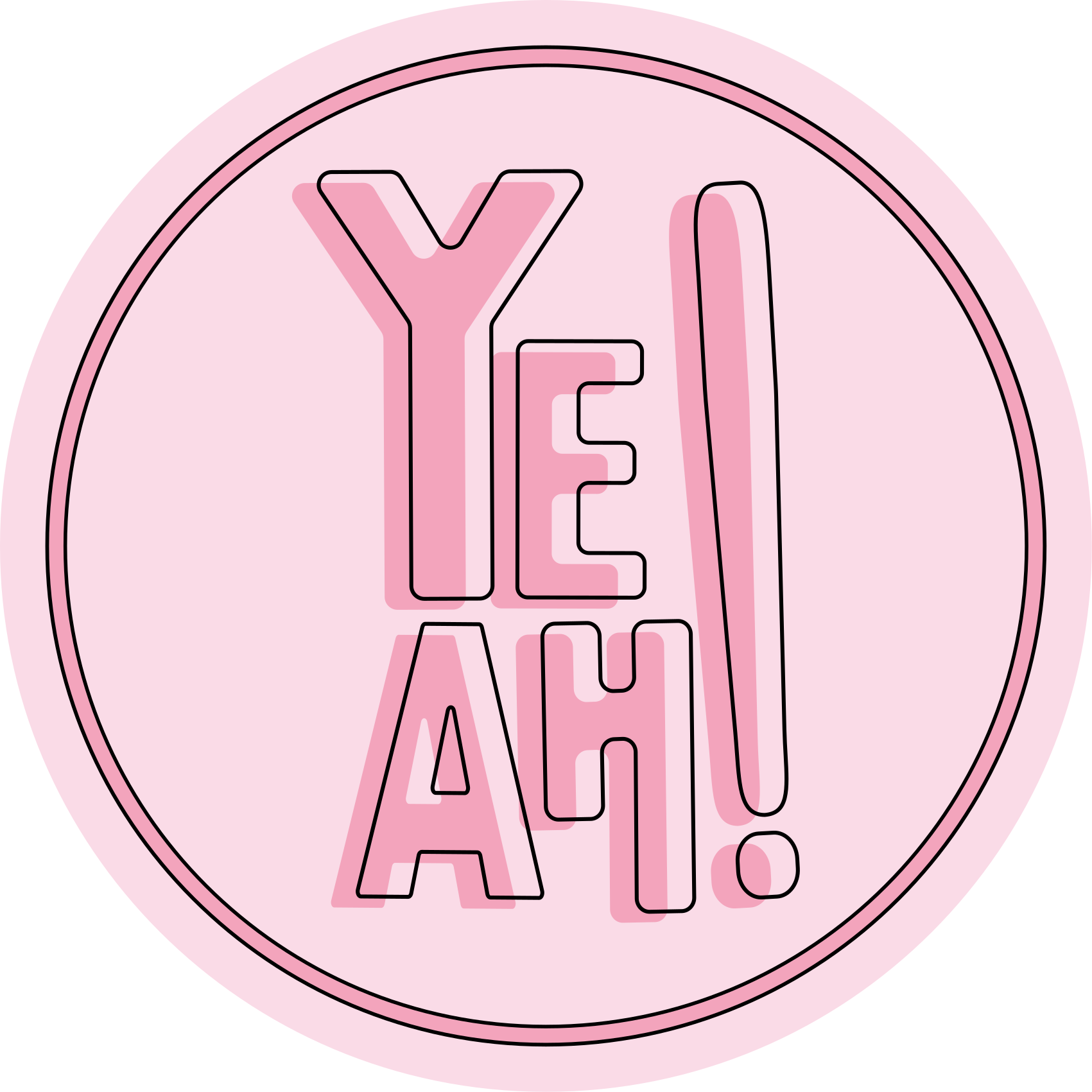 Alfombra vinílica con frase motivo de texto expresivo - TenVinilo