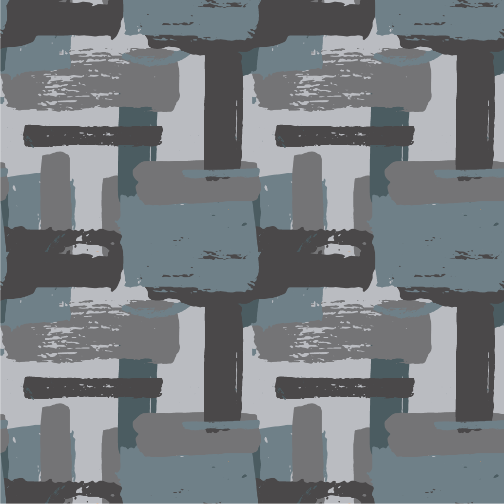 Alfombra vinílica mosaico mosaico abstracto - TenVinilo