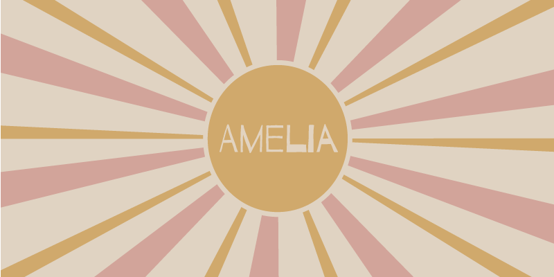 Alfombra vinílica infantil Sol colorido "boho" - TenVinilo