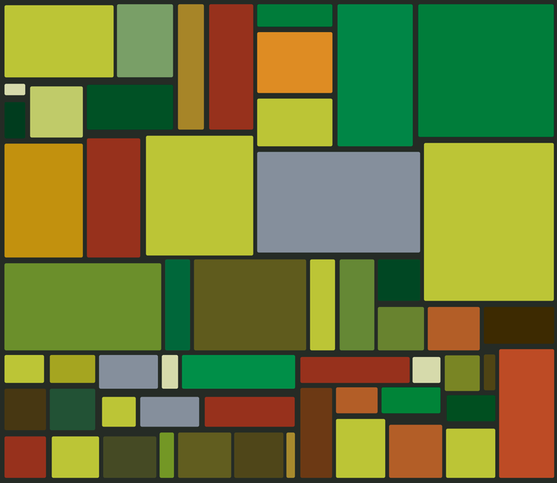 Alfombra de vinilo geométrica mosaico retro multicolor - TenVinilo