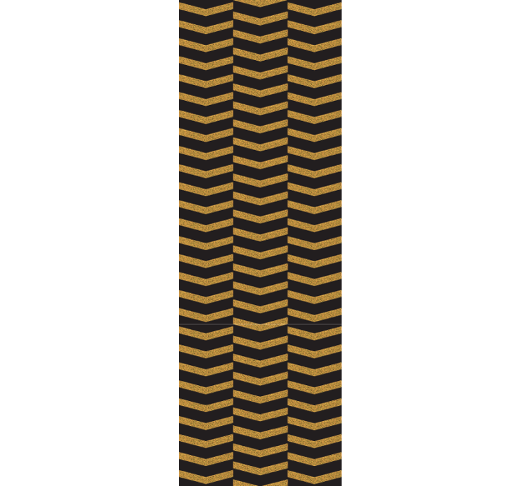 Papel tapiz geométrico diseño de rayas chevron - TenVinilo