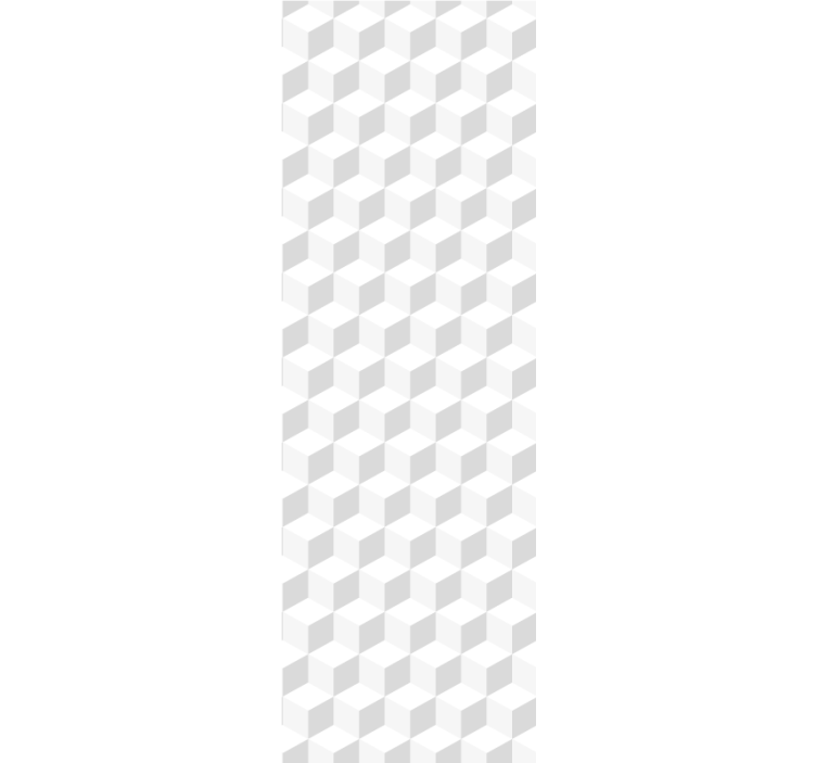 Papel tapiz geométrico textura cúbica - TenVinilo
