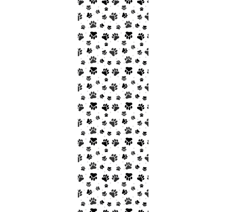 Papel tapiz animales huellas de patas - TenVinilo