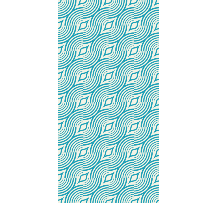 Papel tapiz abstracto formas de ondas fluidas - TenVinilo