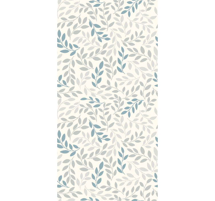 Papel tapiz hojas arreglo elegante de hojas - TenVinilo