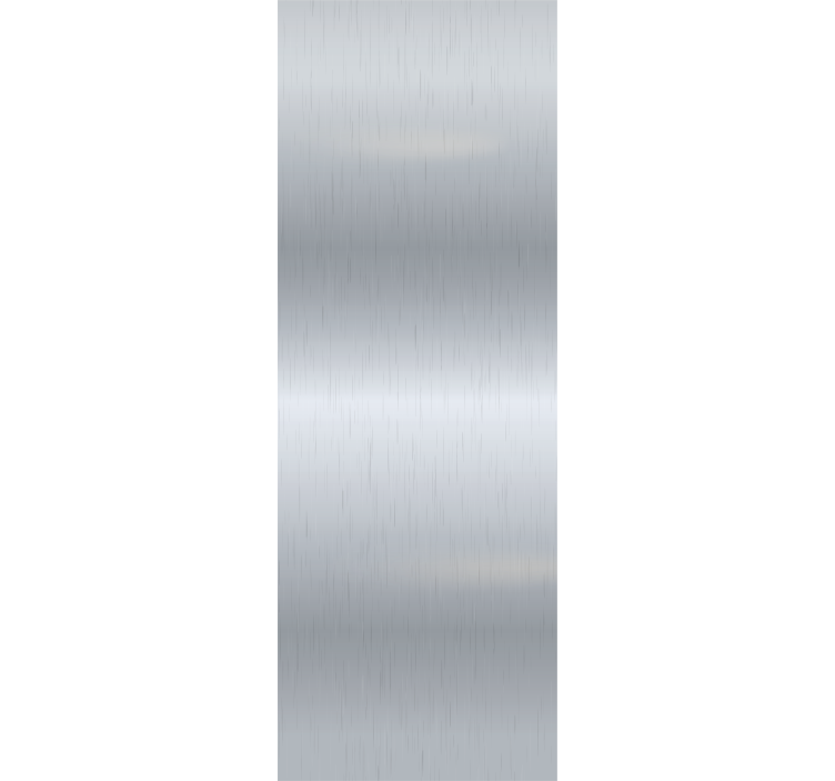 Papel tapiz ornamental imitación acero gris - TenVinilo