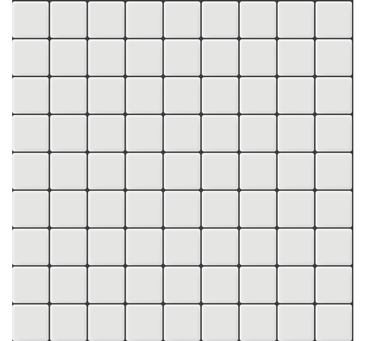 Papel tapiz ornamental de azulejos cuadrados - TenVinilo