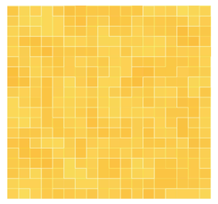 Papel tapiz ornamental con diseño de mosaico - TenVinilo