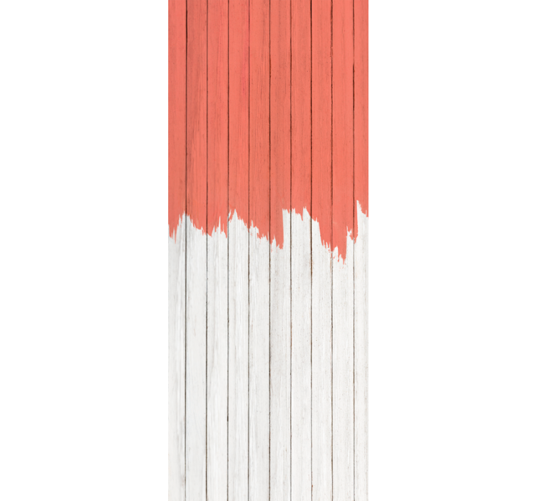 Papel tapiz ornamental color coral vivo - TenVinilo