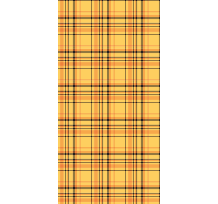 Papel tapiz para recámara tela de cuadros - TenVinilo