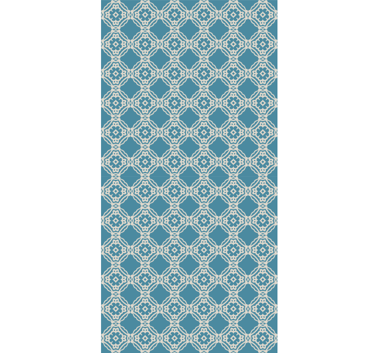 Papel tapiz para recámara diseño geométrico complejo - TenVinilo