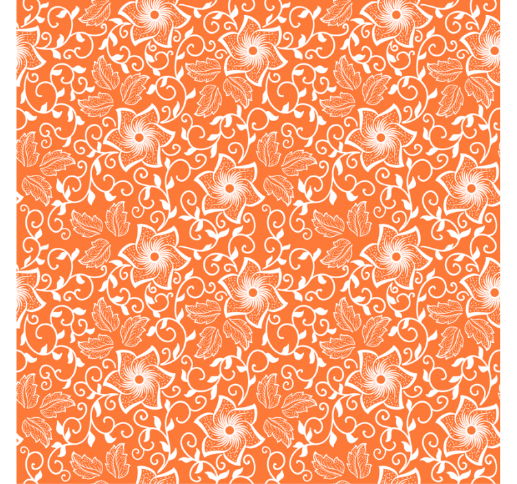 Papel tapiz para recámara diseño floral - TenVinilo