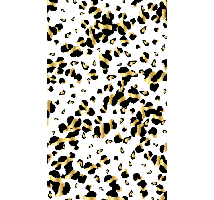 Papel tapiz animales diseño piel de leopardo - TenVinilo