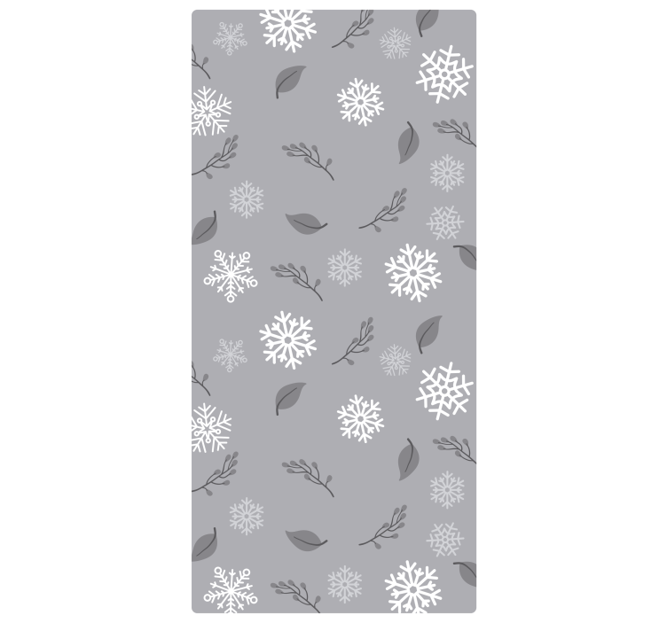 Papel tapiz navidad motivo de nevada estacional - TenVinilo