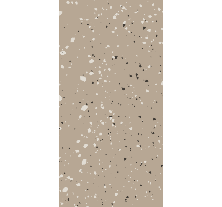 Papel tapiz textura beige terrazzo - TenVinilo
