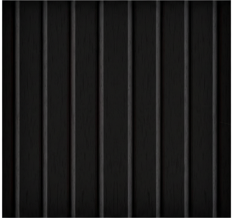 Papel tapiz para sala panel rústico negro - TenVinilo