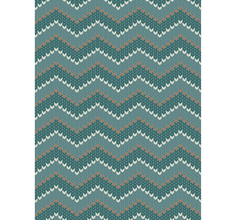 Papel tapiz para sala imitación fibra natural azul - TenVinilo