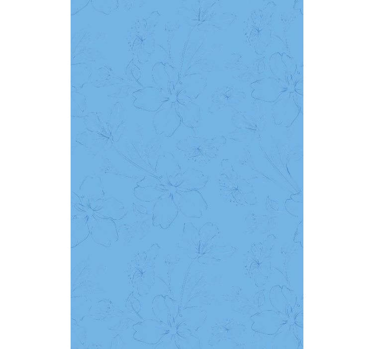 Papel tapiz para sala superficie inspirada en botánica - TenVinilo