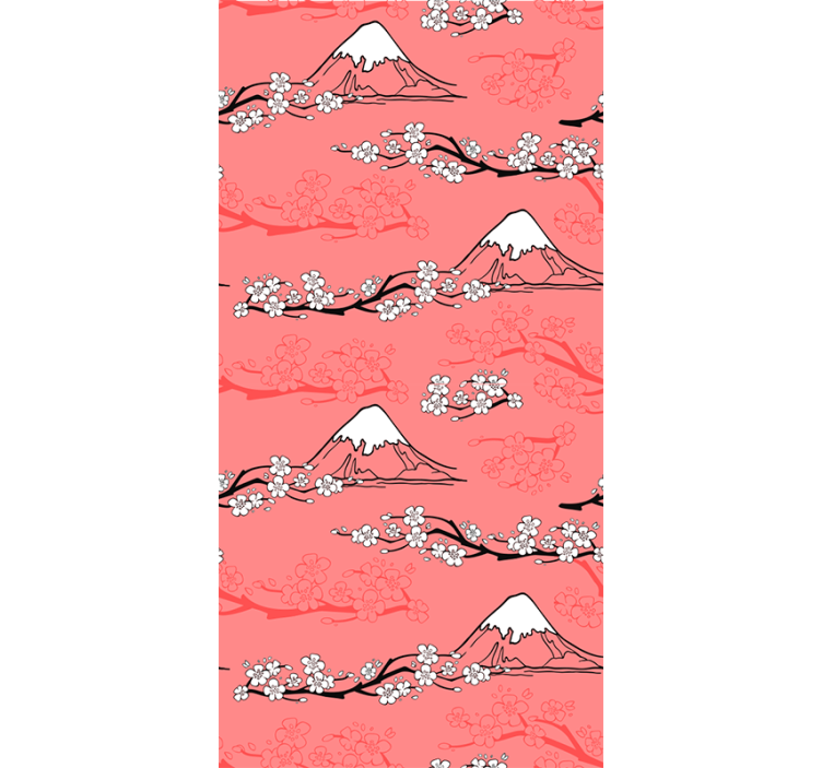 Papel tapiz árboles primavera - TenVinilo