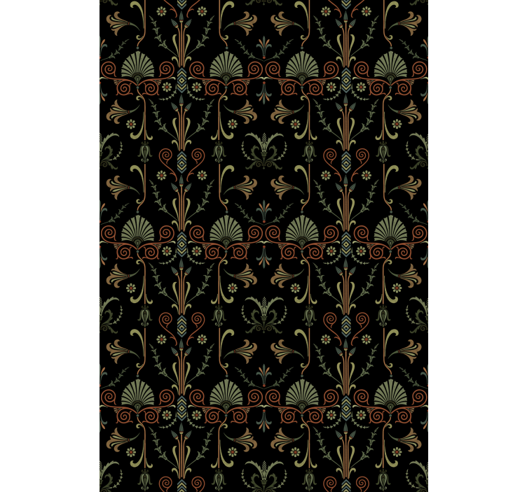 Papel tapiz cocina motivos de follaje elegantes - TenVinilo