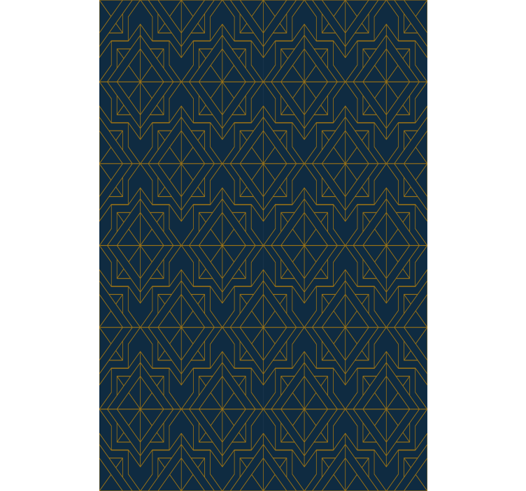 Papel tapiz moderno diseño geométrico - TenVinilo
