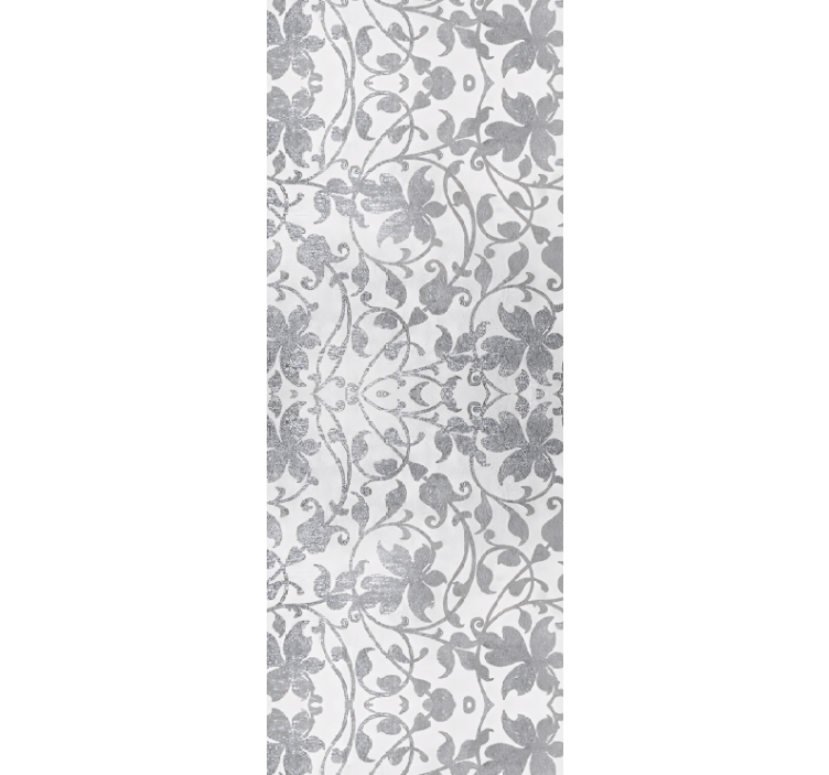 Papel tapiz cocina damasco cemento - TenVinilo