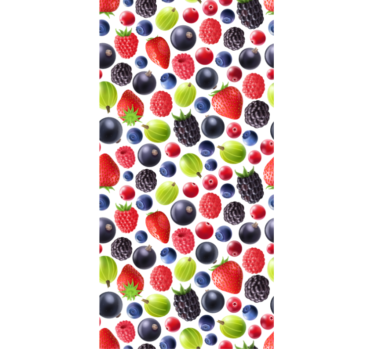 Papel tapiz cocina colección berries - TenVinilo