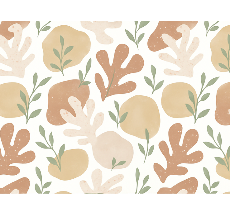 Papel tapiz abstracto formas de tierra abstractas - TenVinilo