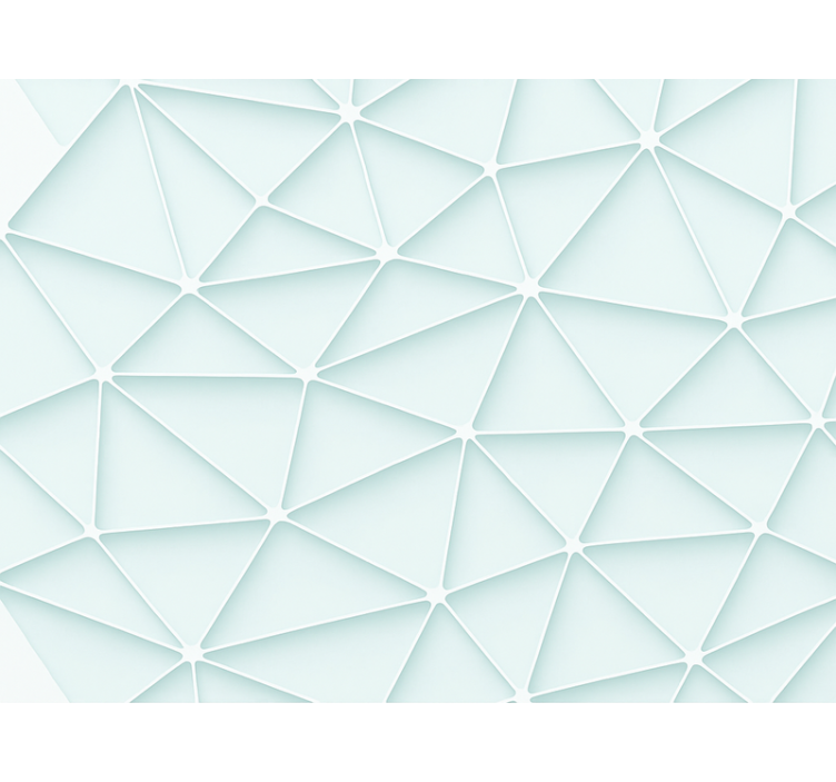 Papel tapiz para sala diseño de triángulos abstractos - TenVinilo