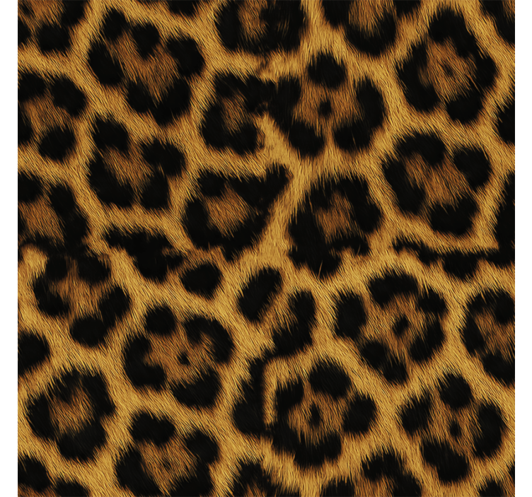 Papel tapiz recámara matrimonial motivo leopardo suave - TenVinilo
