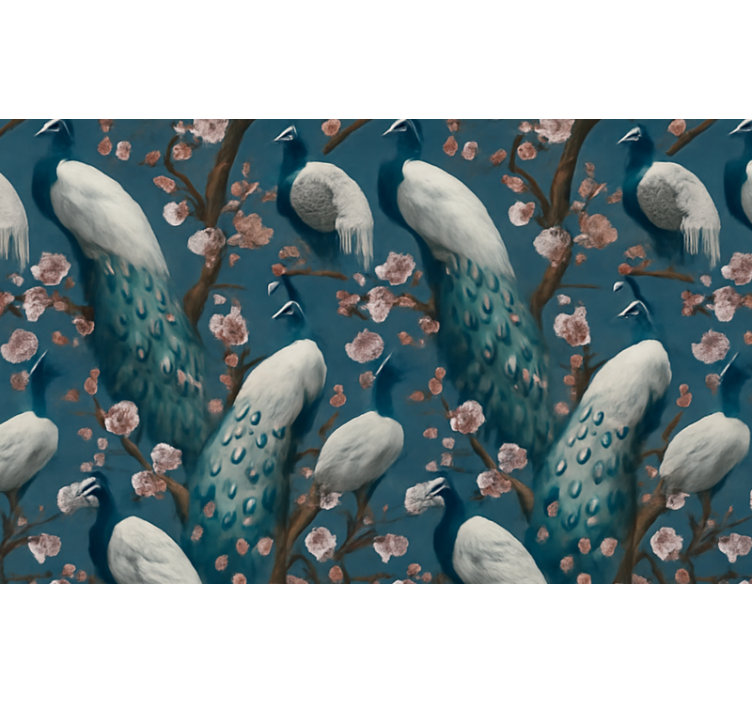 Papel tapiz recámara matrimonial pavorosos elegantes - TenVinilo