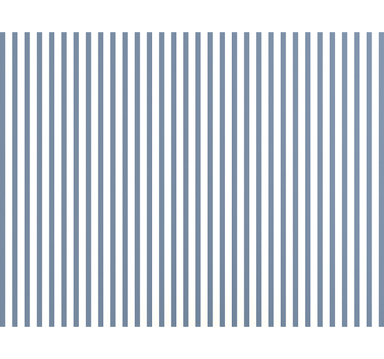 Papel tapiz para sala rayas repetitivas azules y blancas - TenVinilo