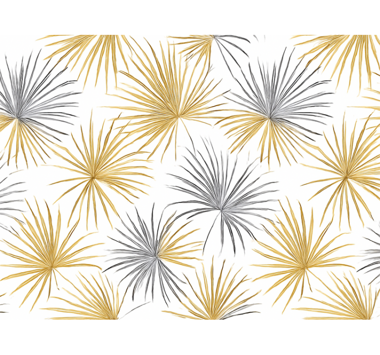 Papel tapiz para pared estilo hoja exótica - TenVinilo