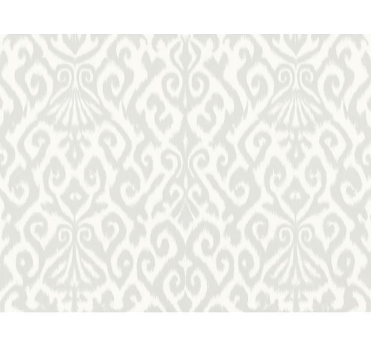 Tapiz para pared ornamentos vintage gris claro - TenVinilo