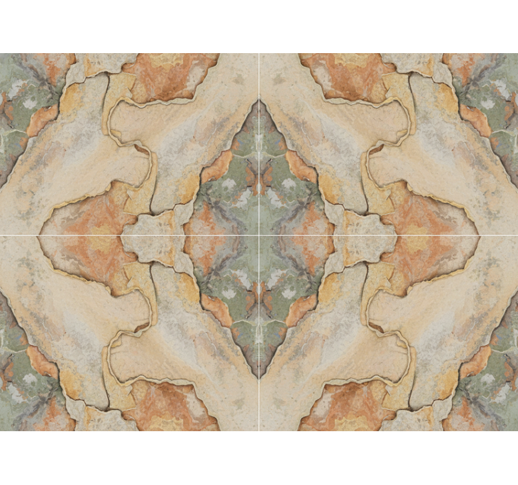 Papel tapiz rústico yeso descascarado - TenVinilo