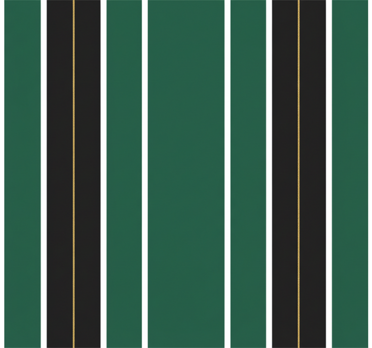 Papel tapiz rayas verticales verde y negro - TenVinilo