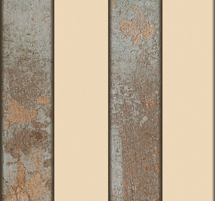 Papel tapiz para sala patrón de rayas rústicas con textura - TenVinilo