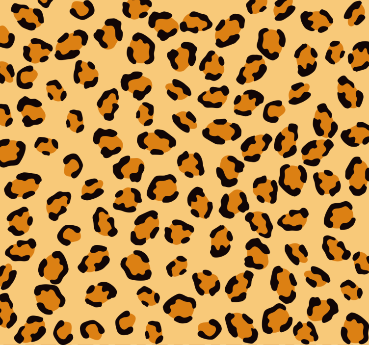 Papel pintado animal Estampado de leopardo - TenVinilo