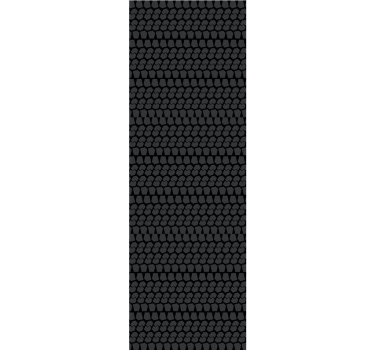 Papel tapiz recámara matrimonial patrón de escala geométrica - TenVinilo