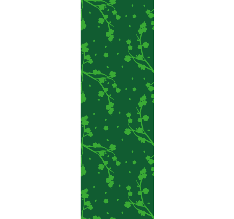 Papel tapiz hojas vegetación botánica - TenVinilo