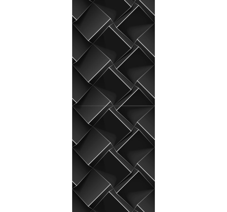 Papel pared 3D Cuadrado cúbico 3d - TenVinilo